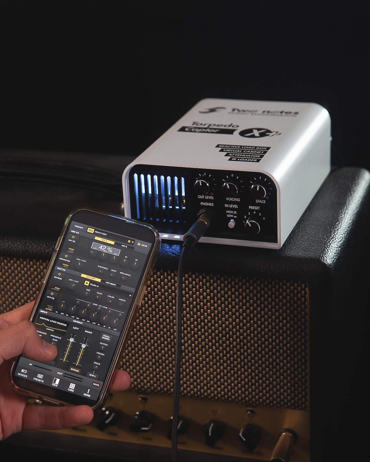 Two Notes Torpedo Captor X Plus 8 Ohm Compact Reactive Load Box